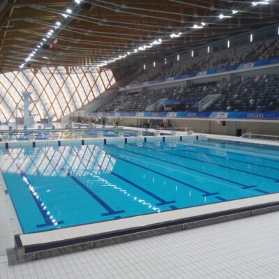 tatarstan aquatic complex, Tatarstan Sportcomplex, Kazan, Rusland, zwembad, beweegbare bodem, duikpit