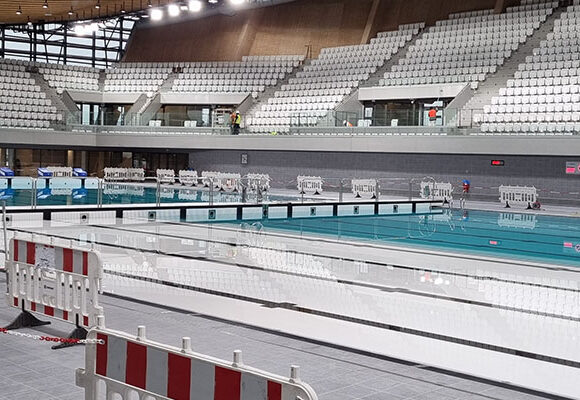 Aquatics Centre in Parijs project gereed