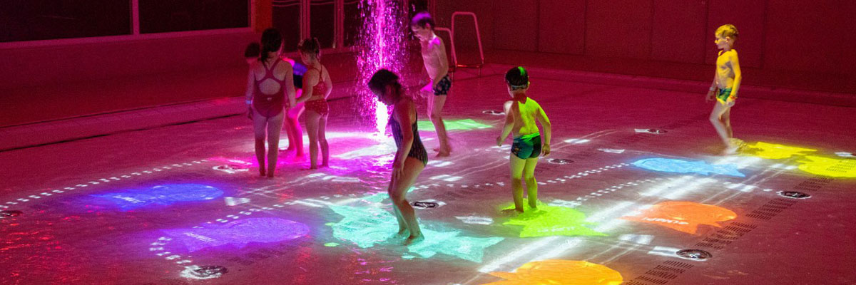 Interactieve zwembadbodem Area H20