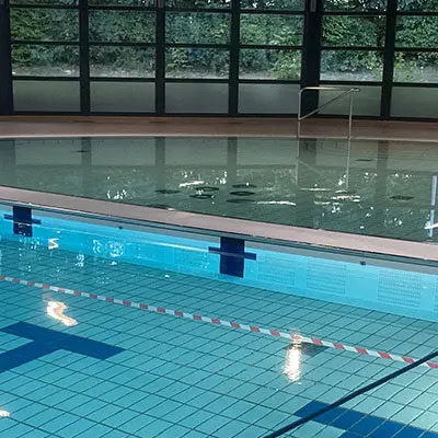 Verticale keerwand in Vechta (duitsland)